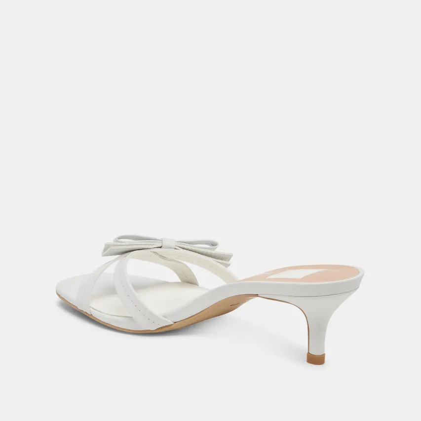 TERISA HEELS TRUE WHITE LEATHER^Dolce Vita Sale