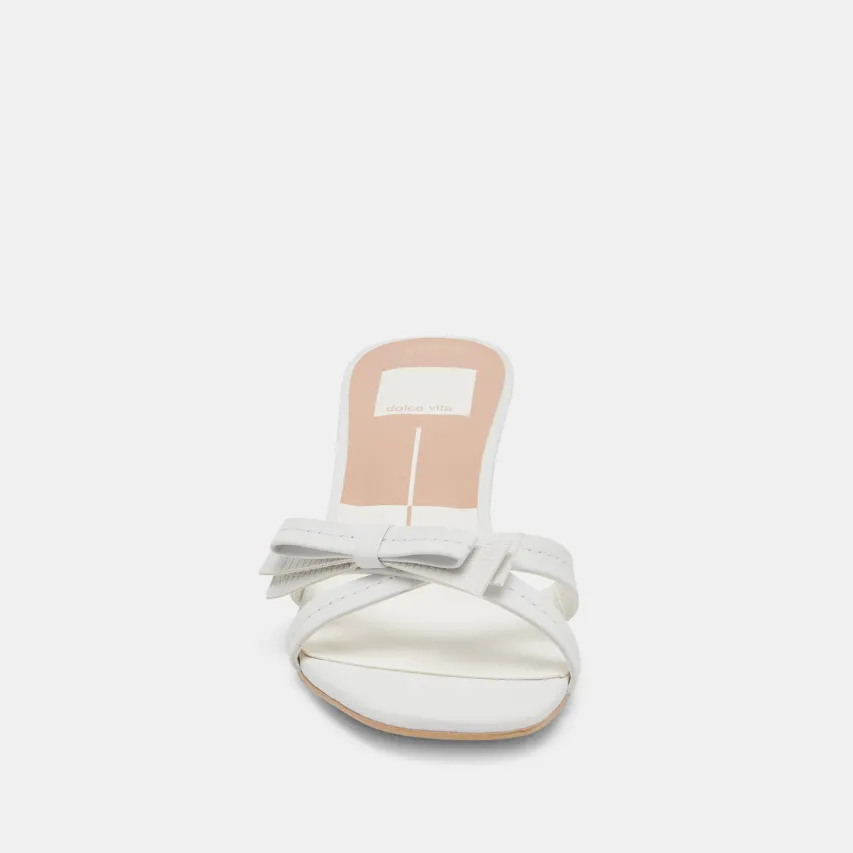 TERISA HEELS TRUE WHITE LEATHER^Dolce Vita Sale
