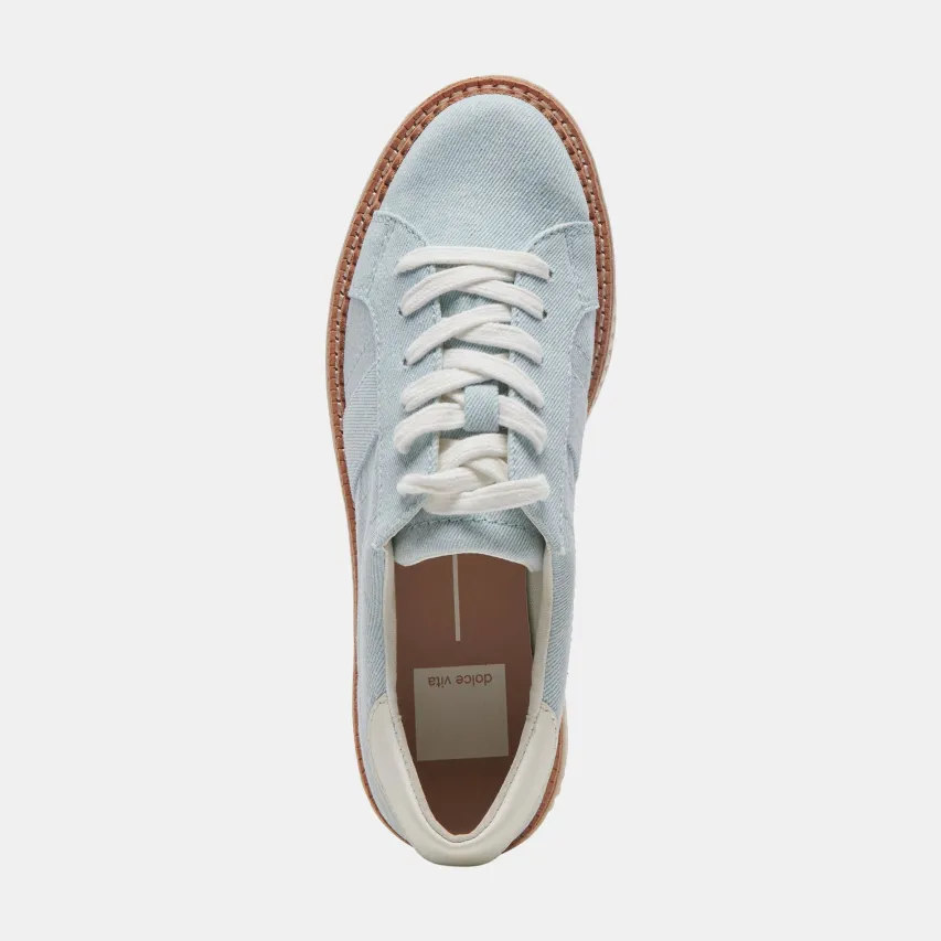 TIGER SNEAKERS LIGHT BLUE DENIM^Dolce Vita Fashion