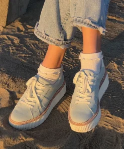 TIGER SNEAKERS LIGHT BLUE DENIM^Dolce Vita Fashion
