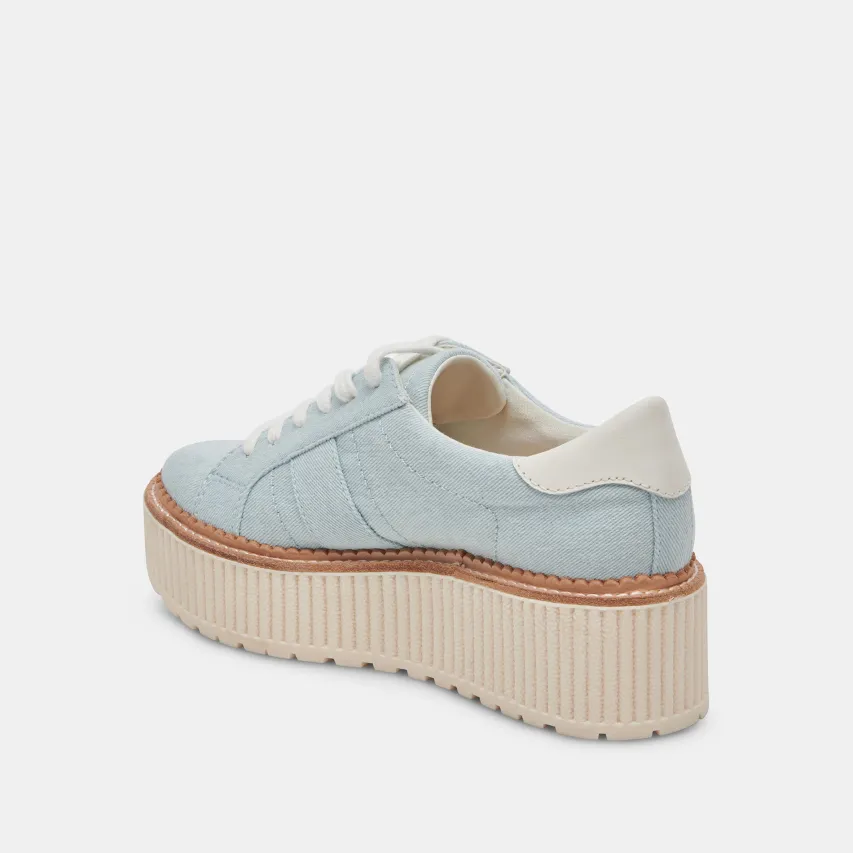 TIGER SNEAKERS LIGHT BLUE DENIM^Dolce Vita Fashion