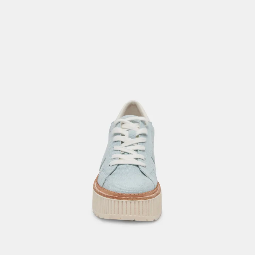 TIGER SNEAKERS LIGHT BLUE DENIM^Dolce Vita Fashion