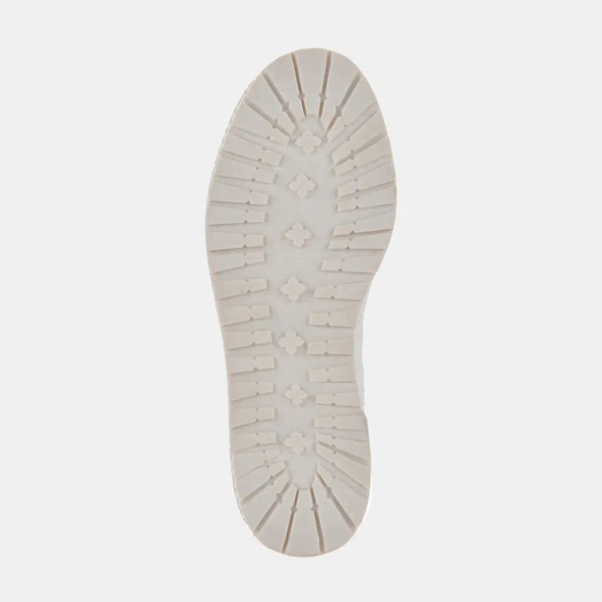 TIGER SNEAKERS WHITE LEATHER^Dolce Vita New