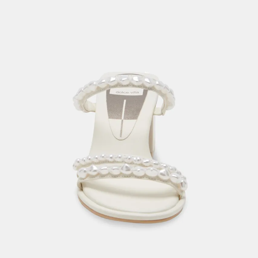 TINKER PEARL HEELS VANILLA PEARLS^Dolce Vita Fashion