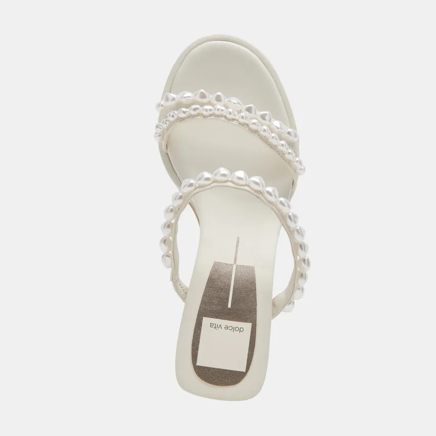 TINKER PEARL HEELS VANILLA PEARLS^Dolce Vita Fashion
