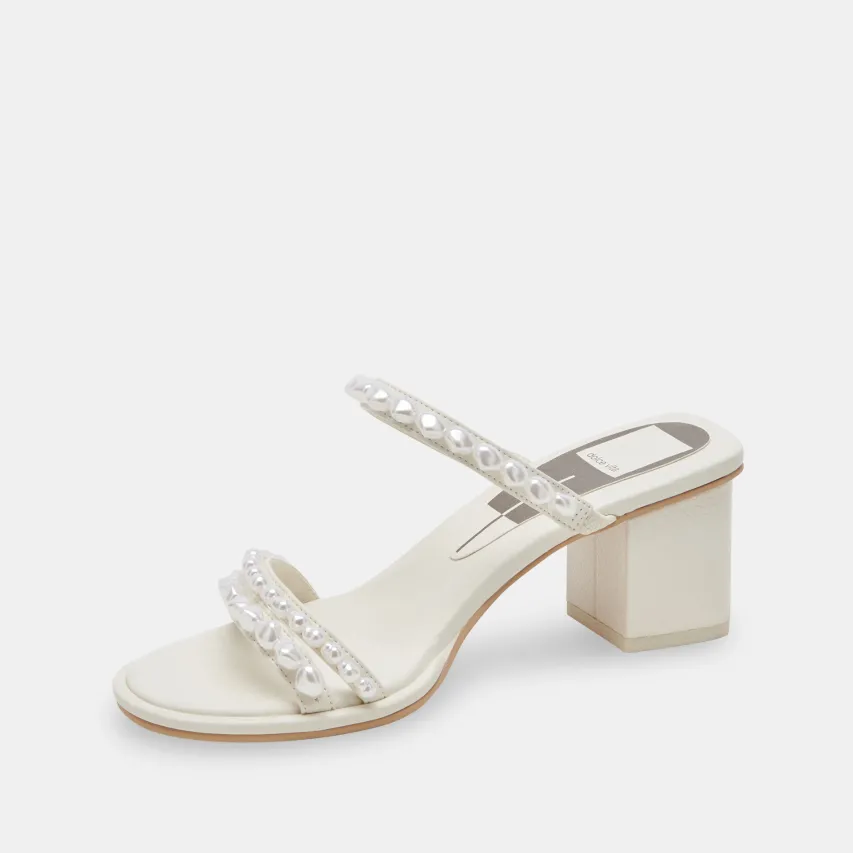 TINKER PEARL HEELS VANILLA PEARLS^Dolce Vita Fashion