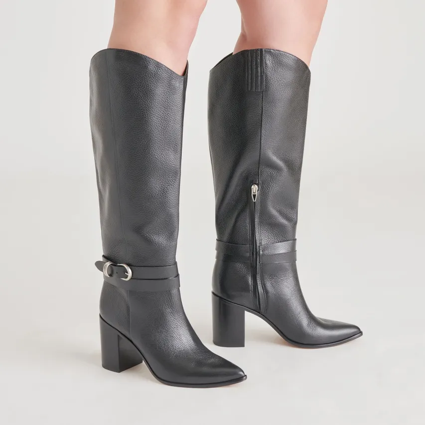 TYRONE BOOTS BLACK LEATHER^Dolce Vita Sale