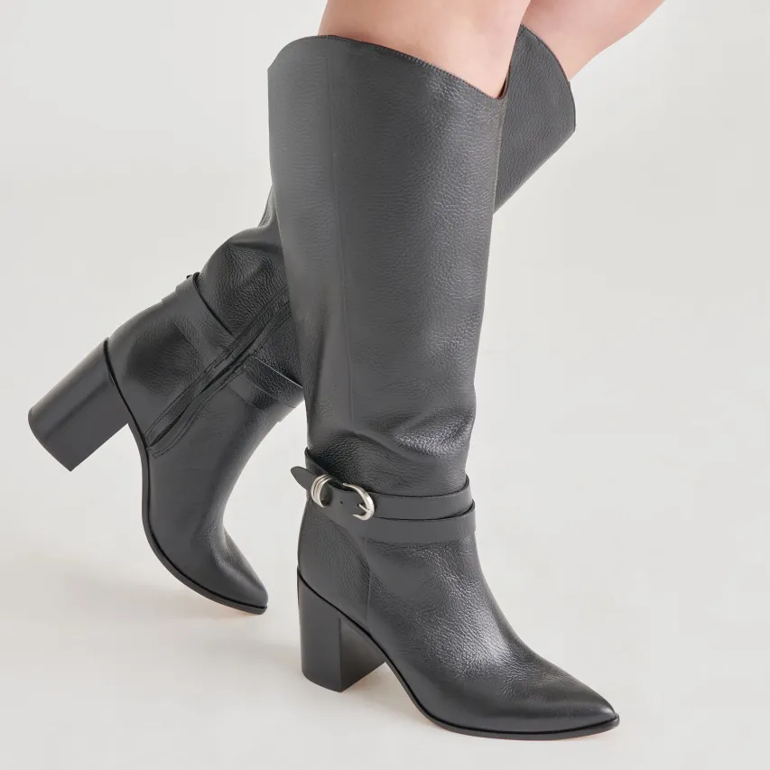 TYRONE BOOTS BLACK LEATHER^Dolce Vita Sale