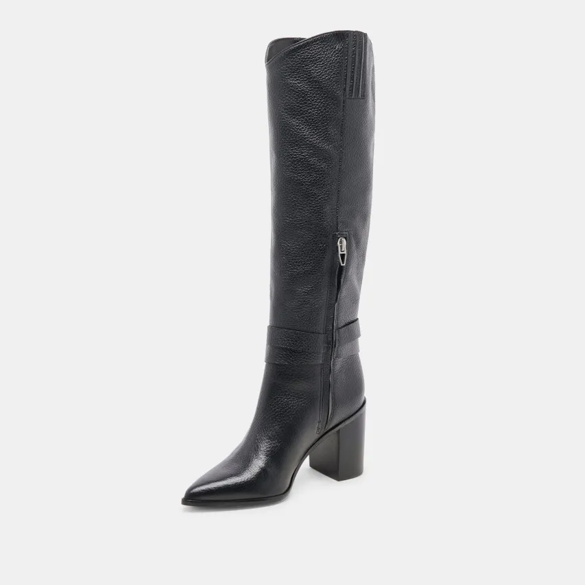 TYRONE BOOTS BLACK LEATHER^Dolce Vita Sale