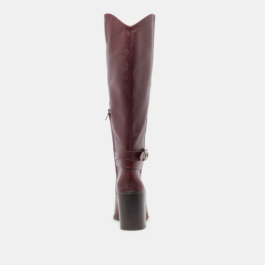 TYRONE BOOTS CRANBERRY LEATHER^Dolce Vita New