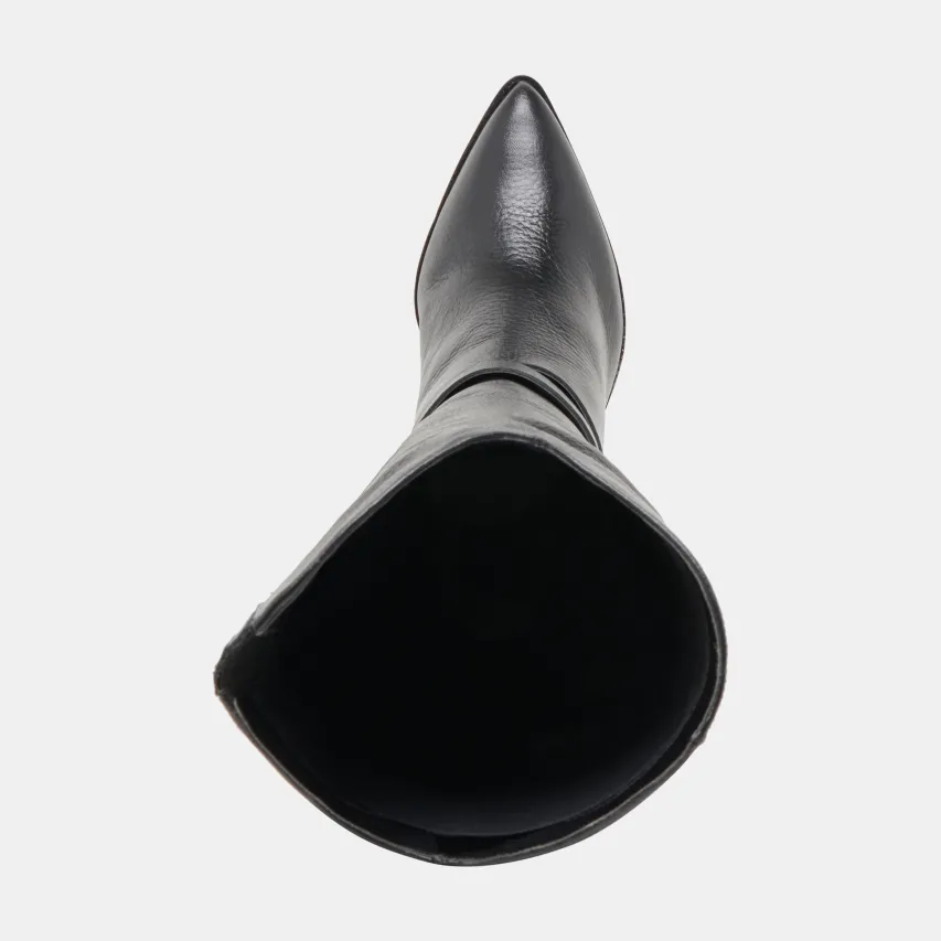 TYRONE WIDE CALF BOOTS BLACK LEATHER^Dolce Vita Discount