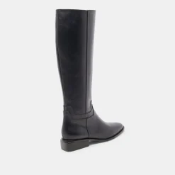VERDI BOOTS BLACK LEATHER^Dolce Vita Outlet