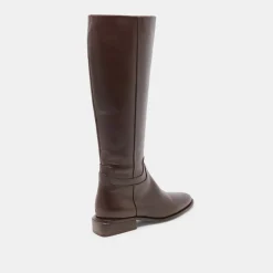 VERDI WIDE CALF BOOTS WALNUT LEATHER^Dolce Vita Outlet