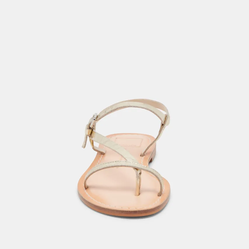 WANDRE SANDALS DISTRESSED LEATHER^Dolce Vita Outlet