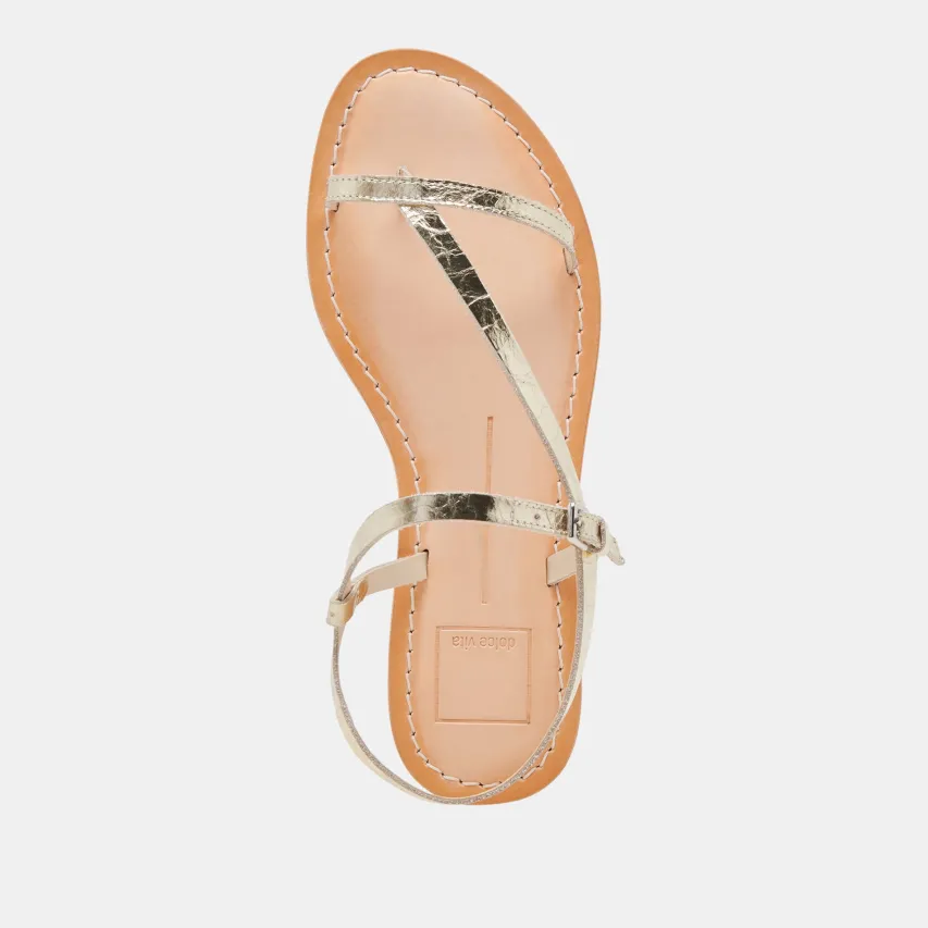 WANDRE SANDALS DISTRESSED LEATHER^Dolce Vita Outlet