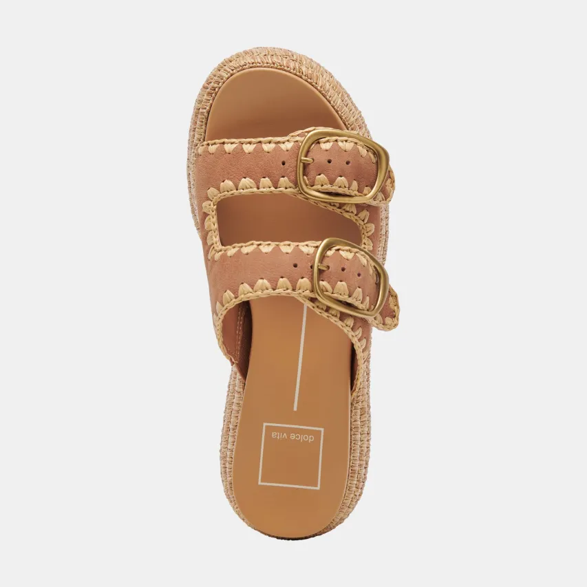 WANIKA SANDALS BROWN NUBUCK^Dolce Vita Online