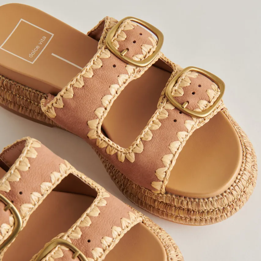 WANIKA SANDALS BROWN NUBUCK^Dolce Vita Online