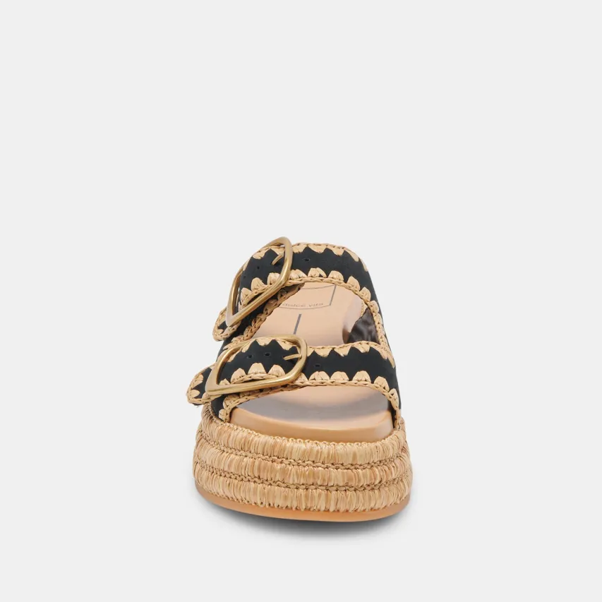 WANIKA SANDALS ONYX NUBUCK^Dolce Vita Fashion