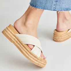 WESLEE SANDALS IVORY LEATHER^Dolce Vita Discount