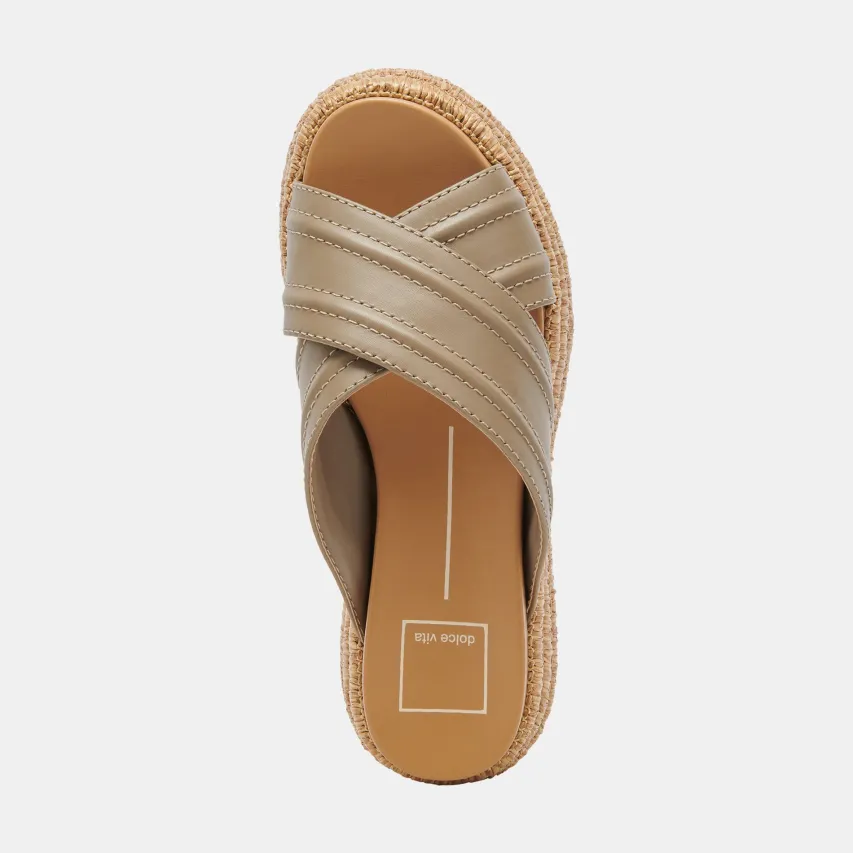 WESLEE SANDALS OLIVE LEATHER^Dolce Vita Best