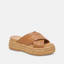 WESLEE SANDALS TAN LEATHER^Dolce Vita Online