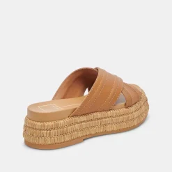 WESLEE SANDALS TAN LEATHER^Dolce Vita Online