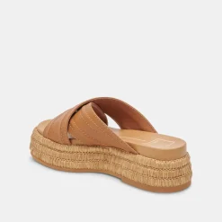 WESLEE SANDALS TAN LEATHER^Dolce Vita Online
