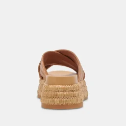 WESLEE SANDALS TAN LEATHER^Dolce Vita Online