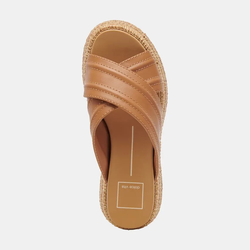 WESLEE SANDALS TAN LEATHER^Dolce Vita Online