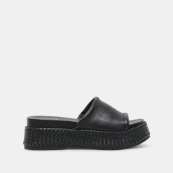 WIMSYN SANDALS BLACK LEATHER^Dolce Vita Hot