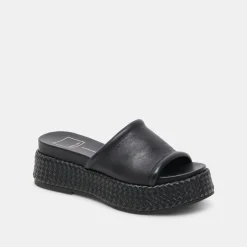 WIMSYN SANDALS BLACK LEATHER^Dolce Vita Hot