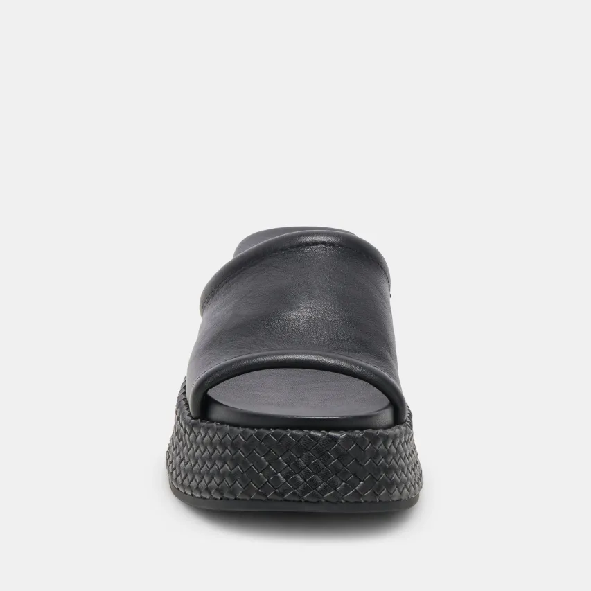 WIMSYN SANDALS BLACK LEATHER^Dolce Vita Hot
