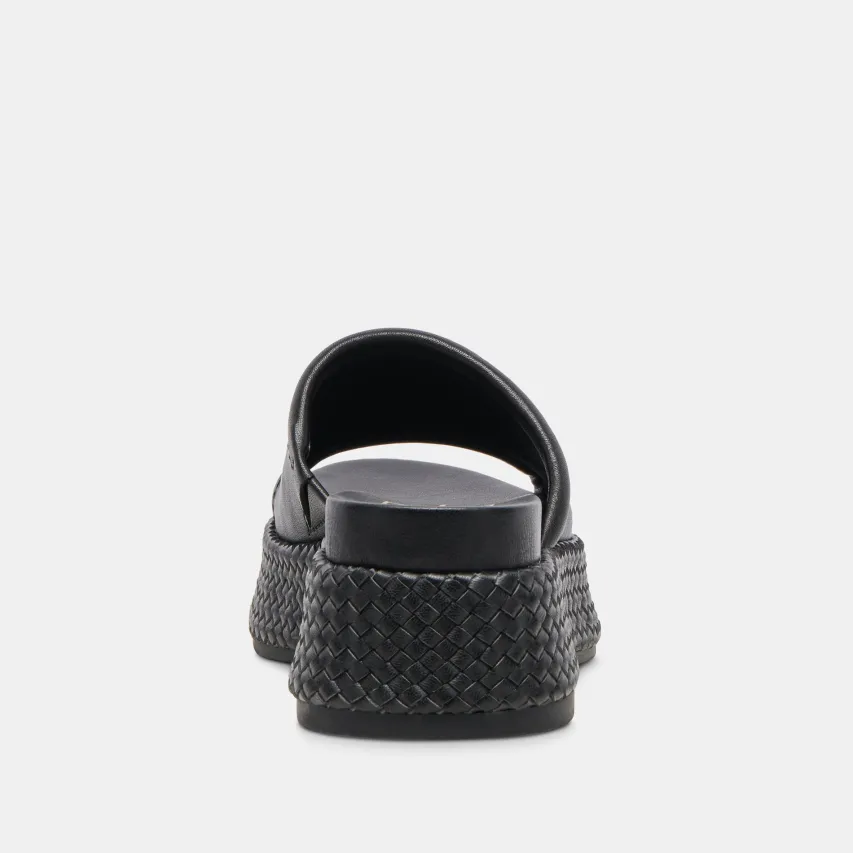 WIMSYN SANDALS BLACK LEATHER^Dolce Vita Hot