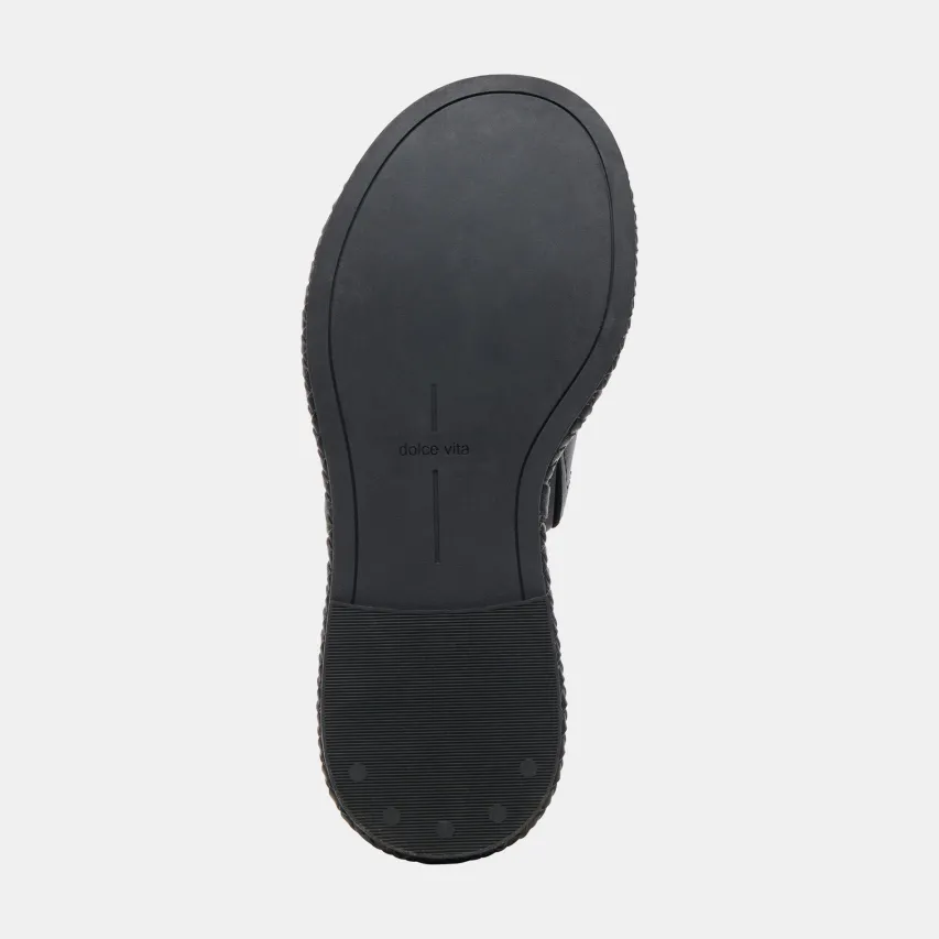 WIMSYN SANDALS BLACK LEATHER^Dolce Vita Hot
