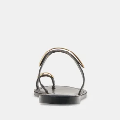WINK SANDALS BLACK LEATHER^Dolce Vita Sale