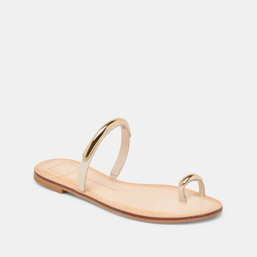 WINK SANDALS BONE LEATHER^Dolce Vita Clearance