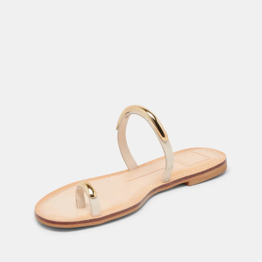 WINK SANDALS BONE LEATHER^Dolce Vita Clearance