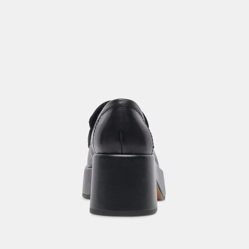 YANNI LOAFERS BLACK LEATHER^Dolce Vita Sale