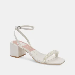 ZALIMA HEELS VANILLA PEARLS^Dolce Vita Best