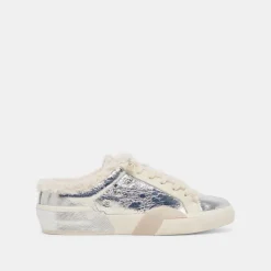 ZANTEL SNEAKERS SILVER MULTI DISTRESSED LEATHER^Dolce Vita Discount
