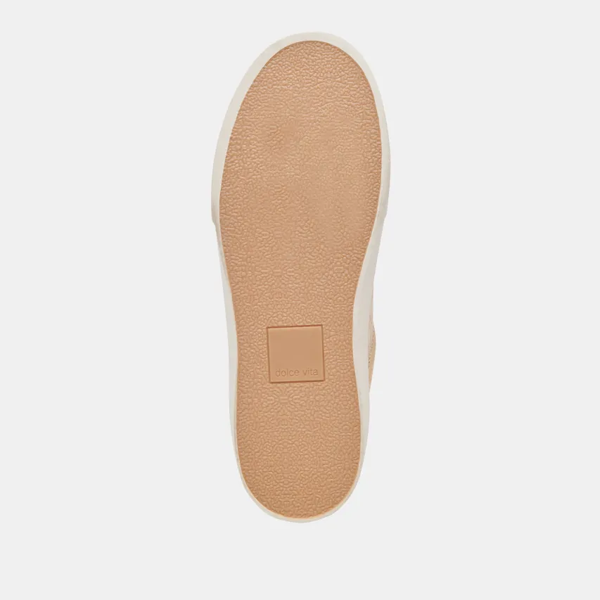 ZAYN 360 SNEAKERS GOLD DISTRESSED LEATHER^Dolce Vita Fashion