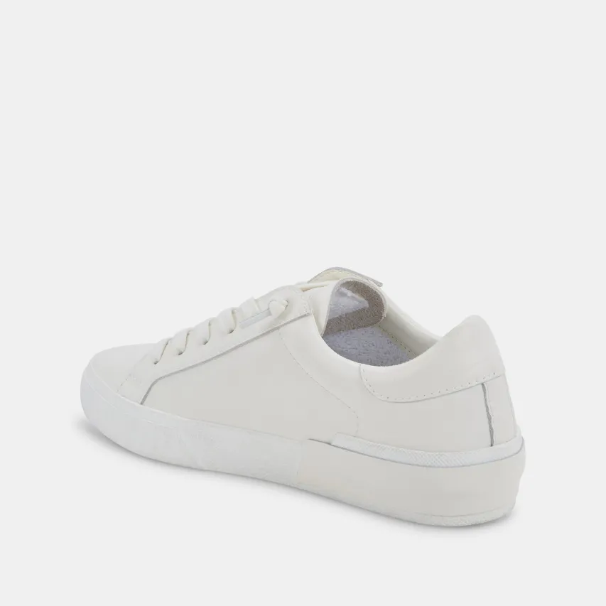 ZINA 360 SNEAKERS WHITE RECYCLED LEATHER^Dolce Vita Fashion