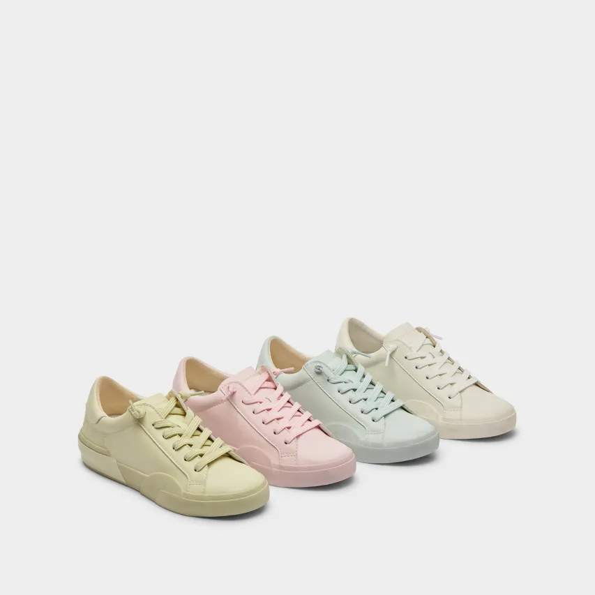 ZINA 360 SNEAKERS WHITE RECYCLED LEATHER^Dolce Vita Fashion