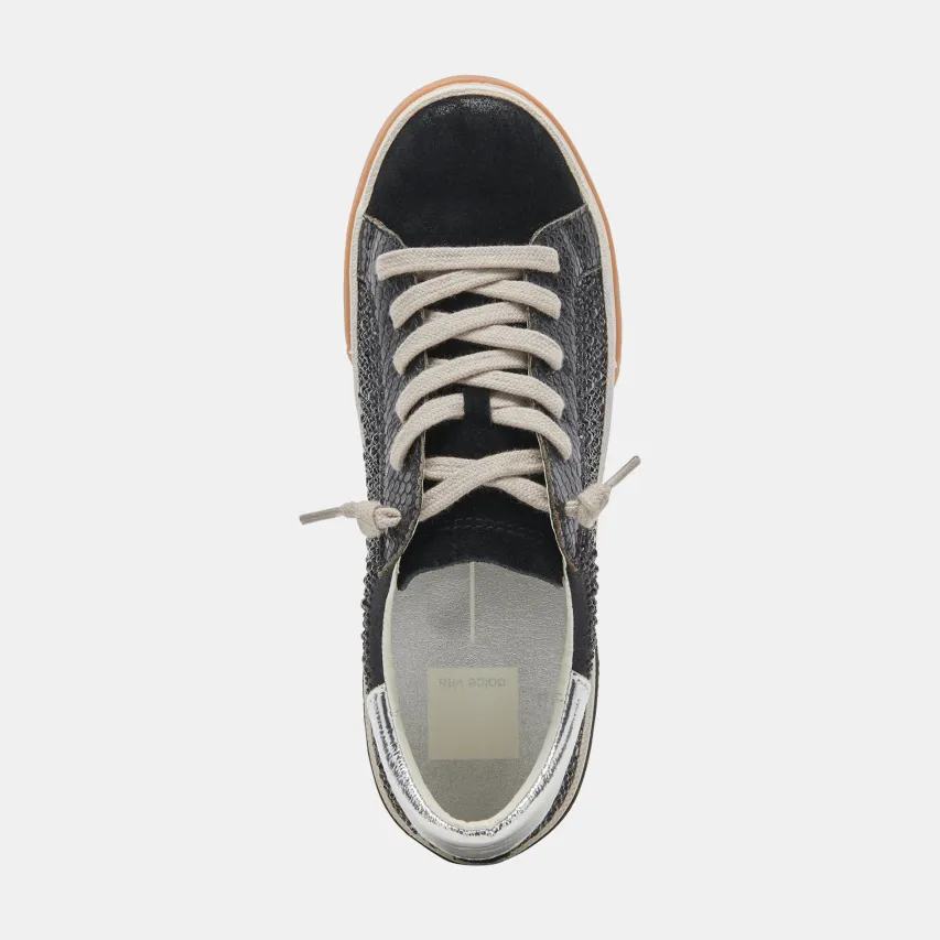 ZINA CRYSTAL SNEAKERS BLACK SUEDE^Dolce Vita Hot