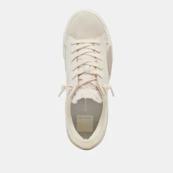 ZINA PLUSH SNEAKERS OFF WHITE WOVEN^Dolce Vita Online