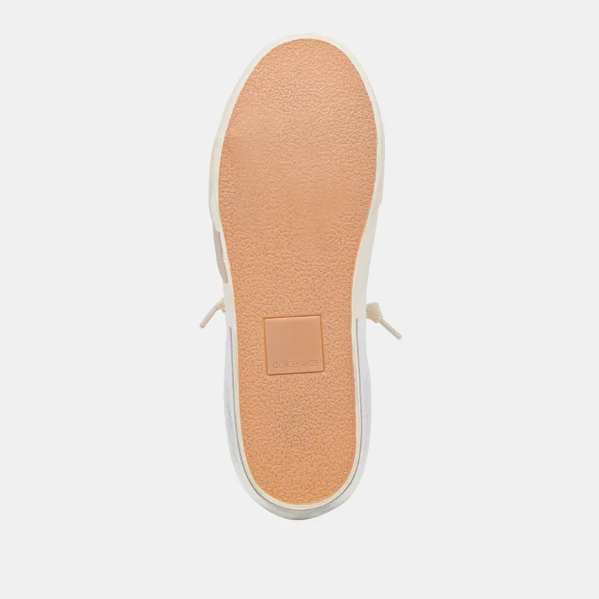 ZINA PLUSH SNEAKERS OFF WHITE WOVEN^Dolce Vita Online