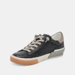 ZINA SNEAKERS BLACK SHIMMER GLITTER^Dolce Vita Online
