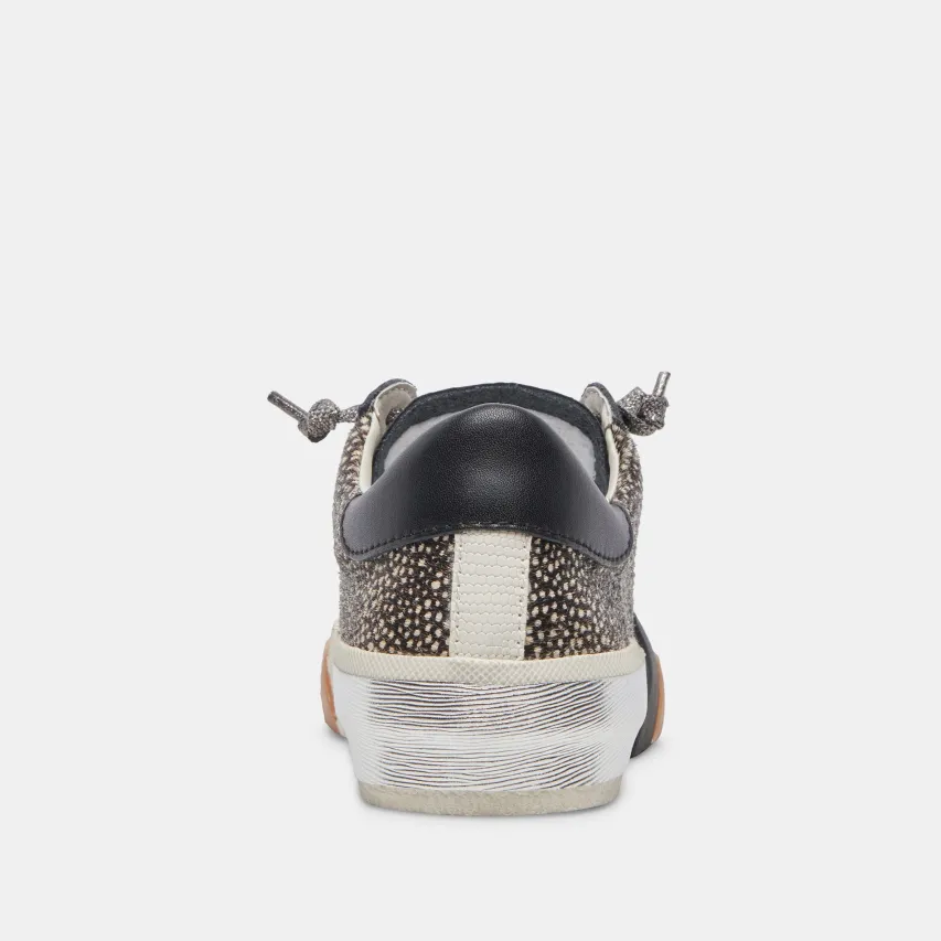 ZINA SNEAKERS BLACK SPOTTED CALF HAIR^Dolce Vita Fashion
