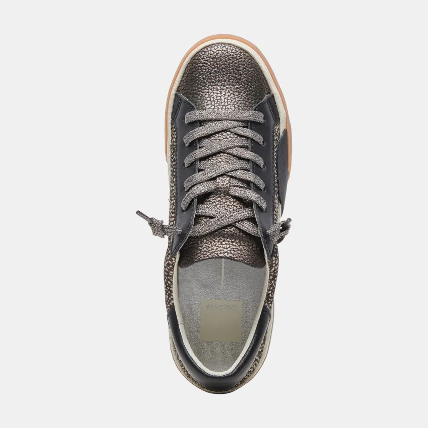 ZINA SNEAKERS BLACK SPOTTED CALF HAIR^Dolce Vita Fashion