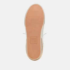 ZINA SNEAKERS BONE GOLD WOVEN^Dolce Vita Clearance